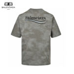 24ss Embroidery Coca Cola Logo Mud Dyeing T-Shirt