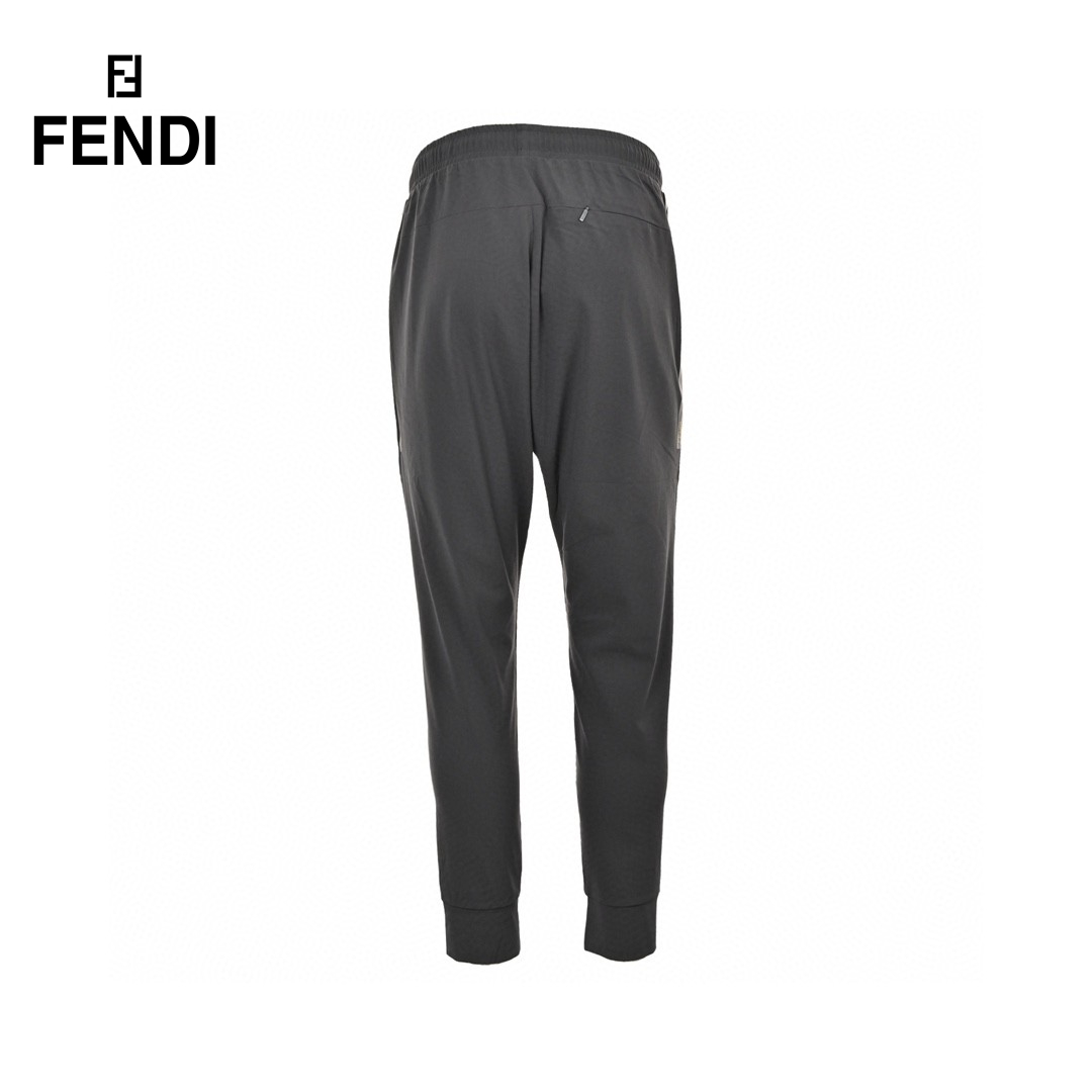 Heat-Seal Logo Casual Sports Pants