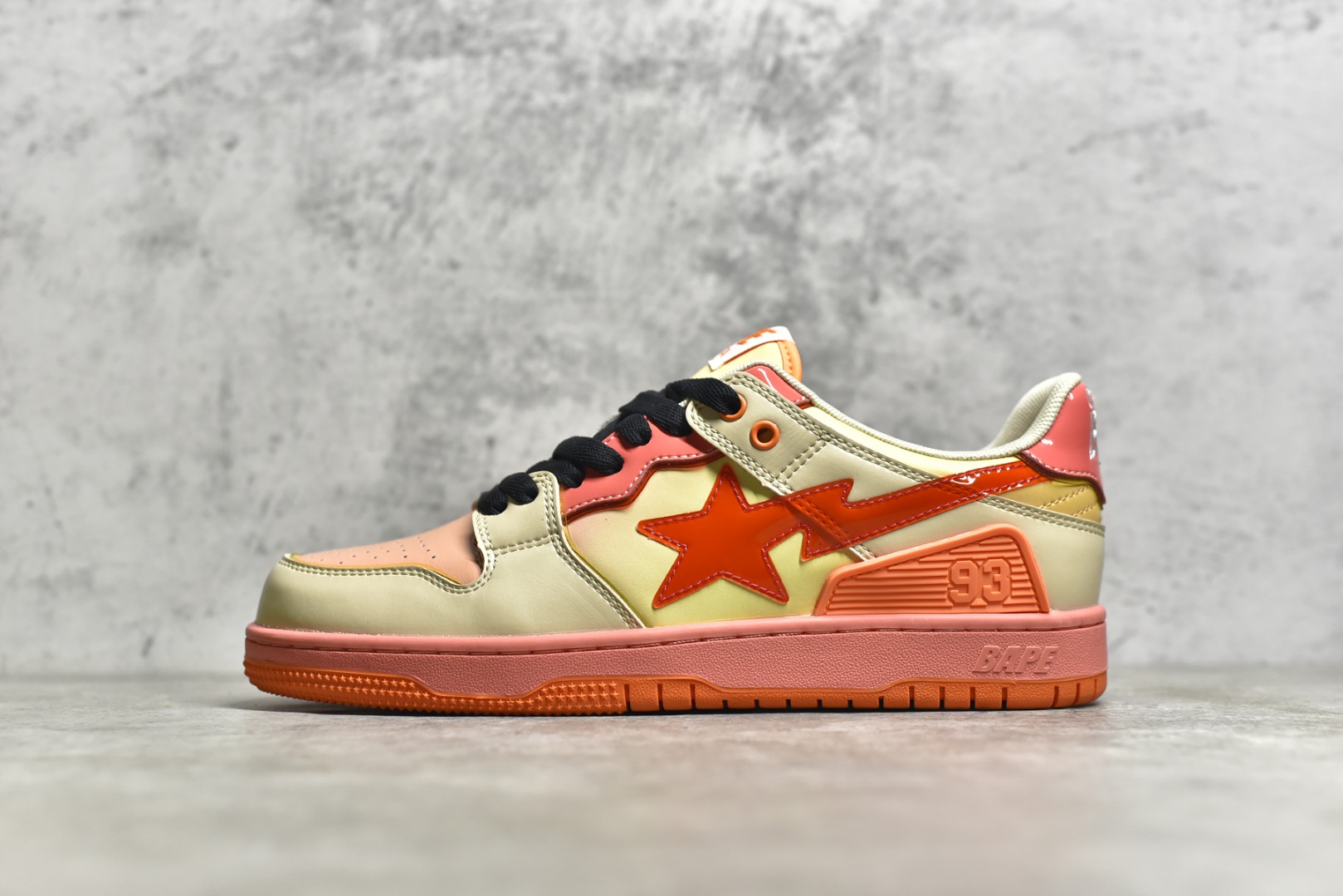 BAPE SK8 Sta Low - orange
