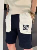 Big Pocket Totoro Embroidery Logo Joint Color Short