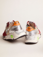Running Sole sneakers with 3D star and orange heel tab