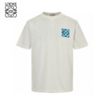 24ss Joint Color Towel Embroidery Logo T-Shirt