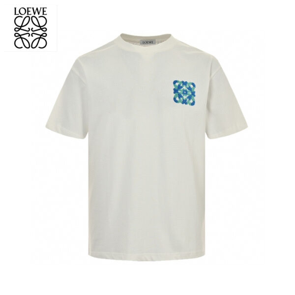 24ss Joint Color Towel Embroidery Logo T-Shirt