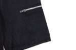 23SS Zipper Denim Short