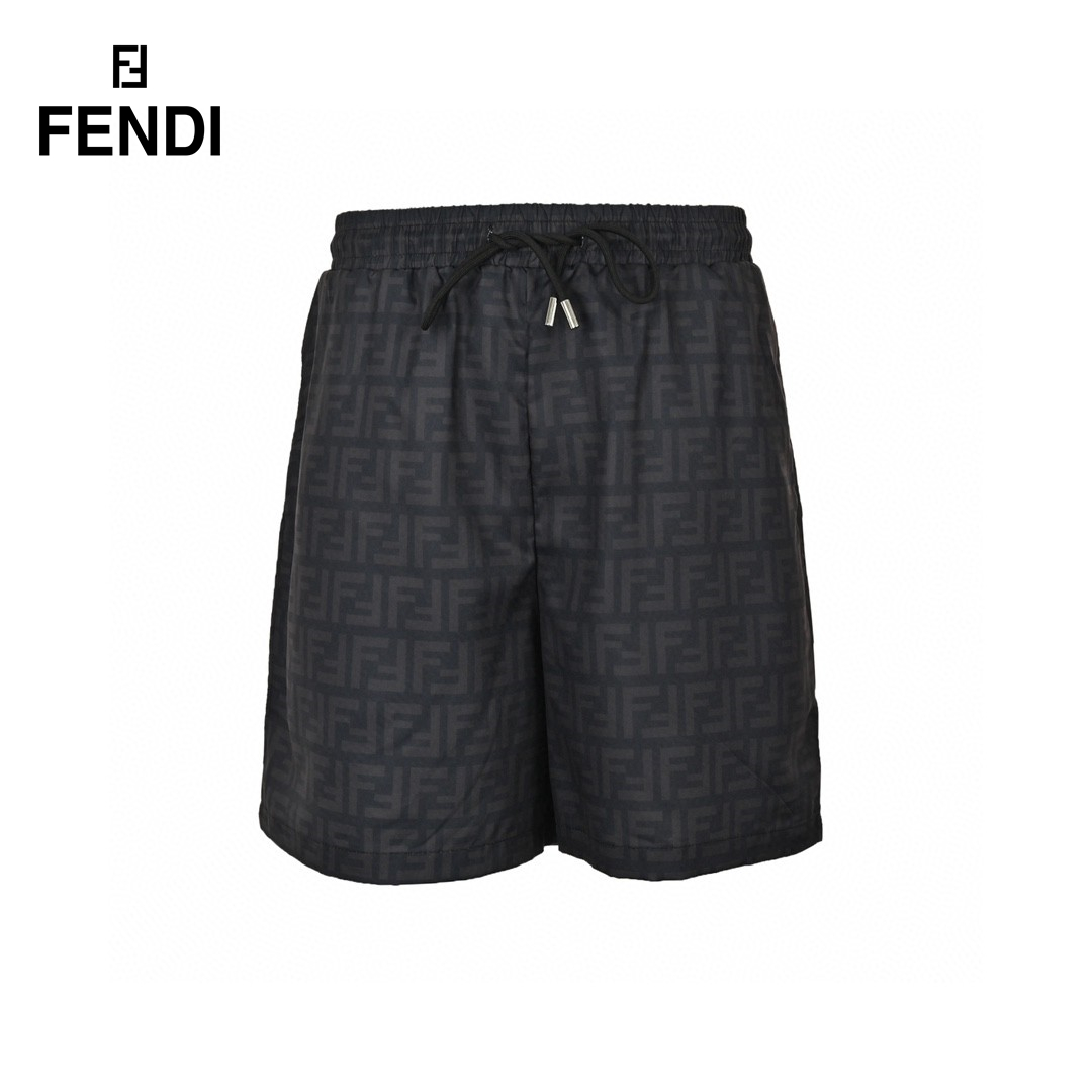 24ss Full Double F Logo Beach Short