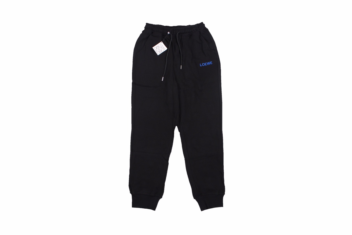 Howl's Moving Castle Flame Embroidery Logo Pants