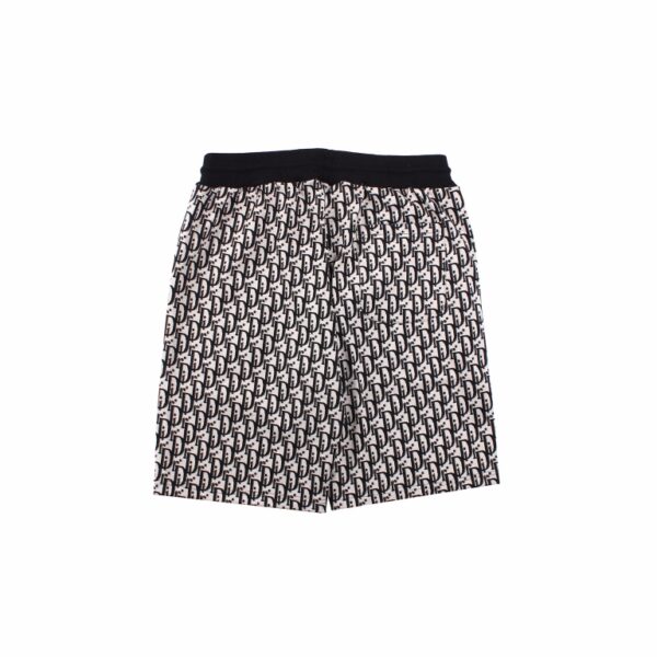 Full Monogram Logo Knit Short