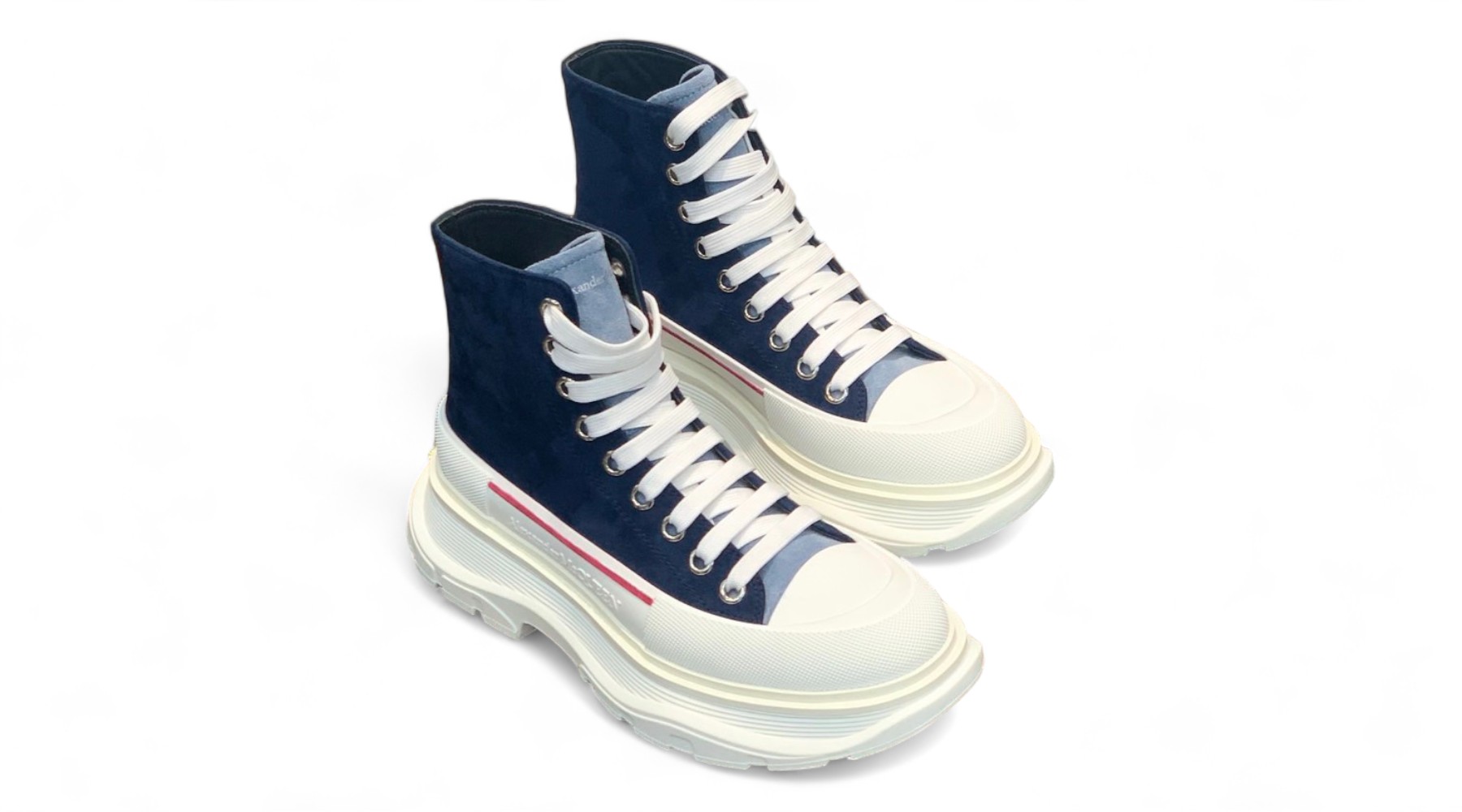 Alexander McQueen Tread Slick Boot Indigo