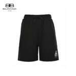 24ss Embroidery Flame Logo Short