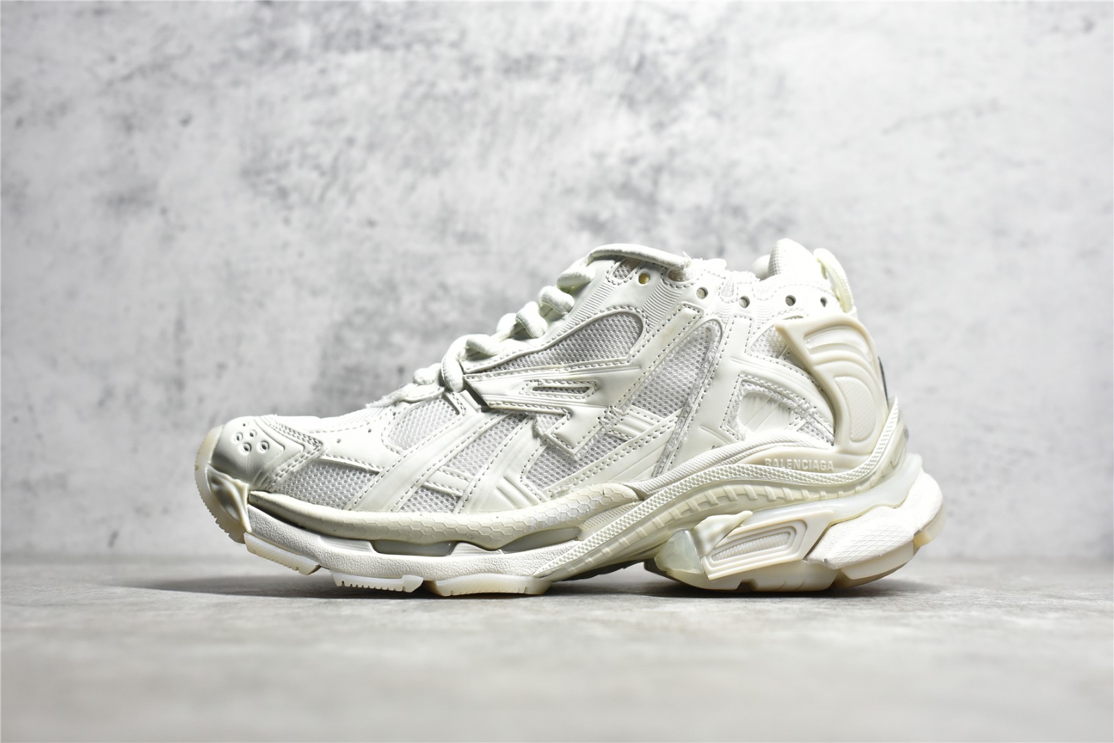Balenciaga Runner Sneakers In WhiteGrey