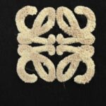 24ss Towel Embroidery Logo T-Shirt