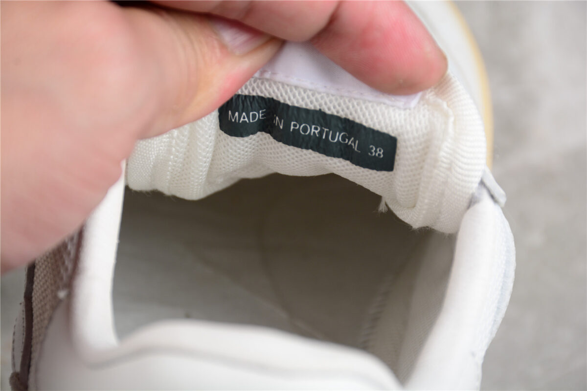 Lanvin - Low-Top Sneakers Mesh Clay Suede - white