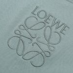 Loewe Embroidery Big Logo Pure Color T-Shirt
