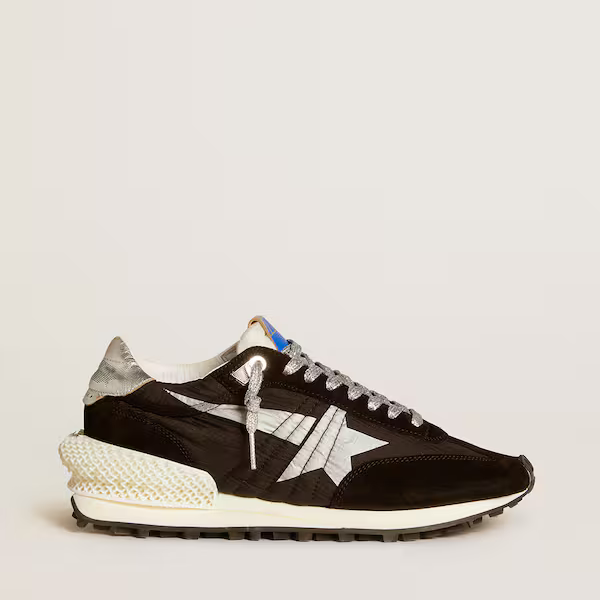 Marathon with black ripstop nylon upper and silver star