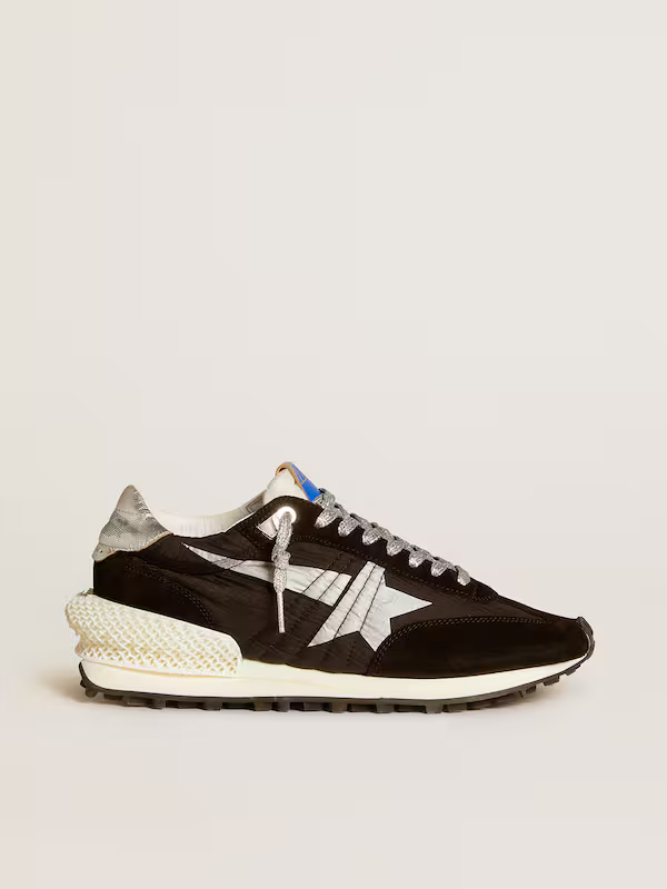 Marathon with black ripstop nylon upper and silver star