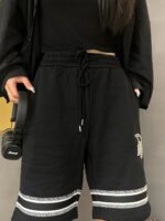 Bottom Joint Color Embroidery Logo Short