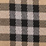 24ss Plaid Knit T-Shirt