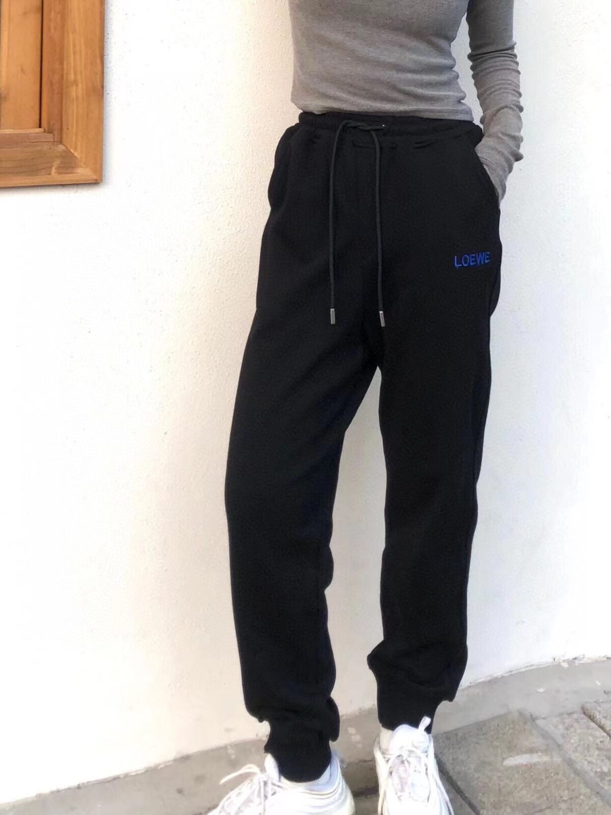 Howl's Moving Castle Flame Embroidery Logo Pants