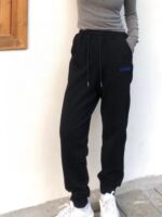 Howl's Moving Castle Flame Embroidery Logo Pants