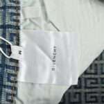 23ss 4G Full Logo Jacquard Weave Denim Short