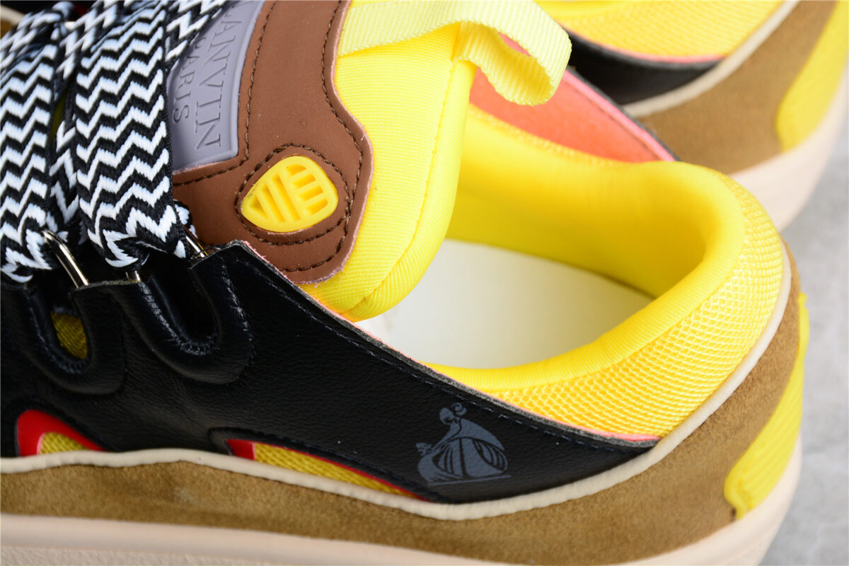 Lanvin Curb Chunky Lace Sneakers
