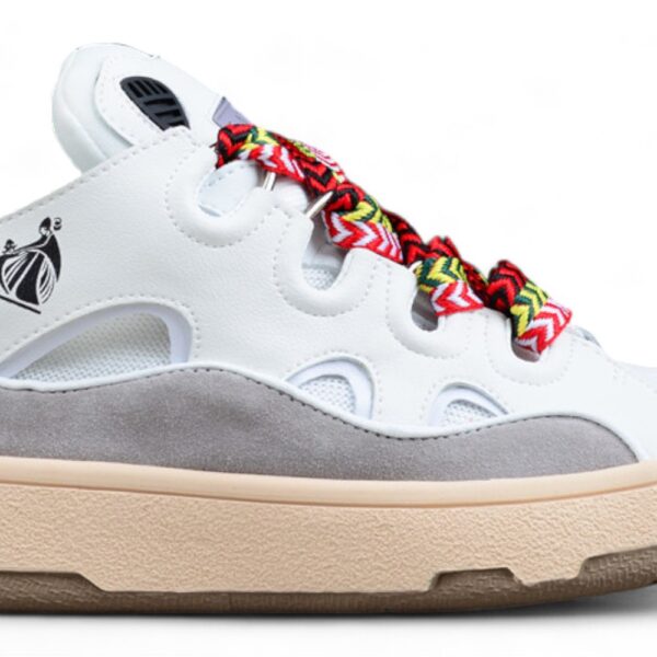 Lanvin Curb Leather Sneakers