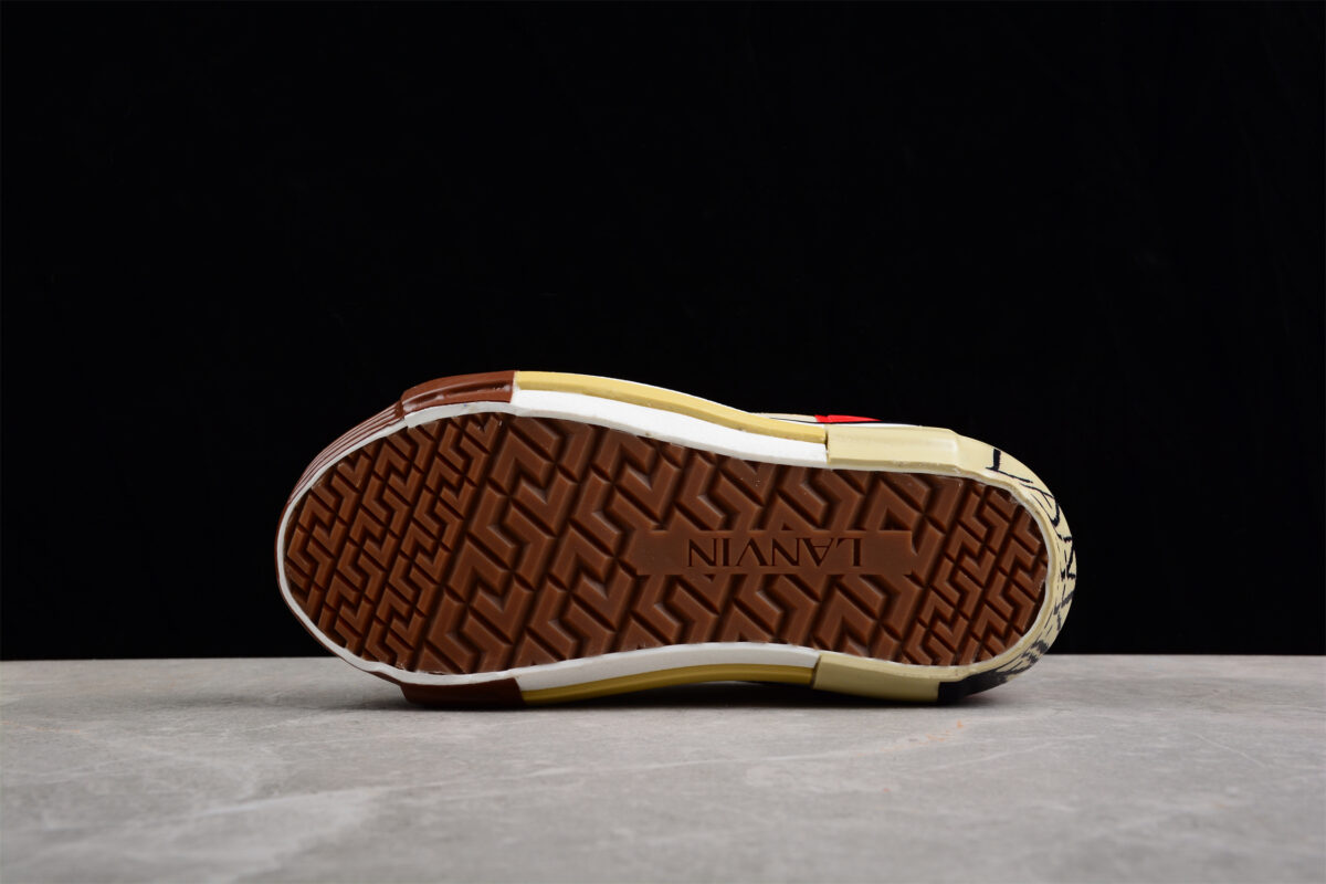 Lanvin Canvas Shoes Lace Sneakers