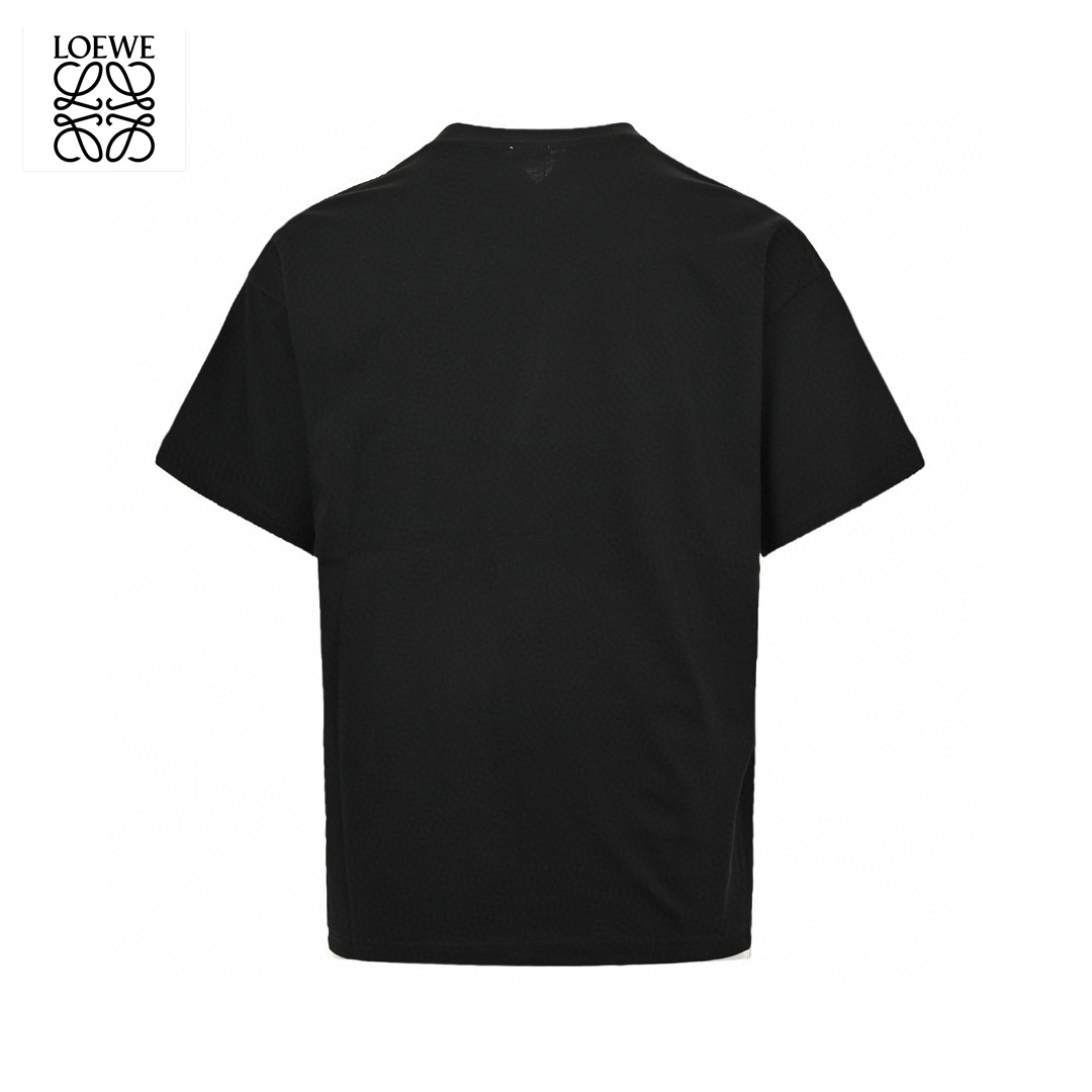 24ss Fake Pocket 3D Embossment 3M Reflective Logo T-Shirt