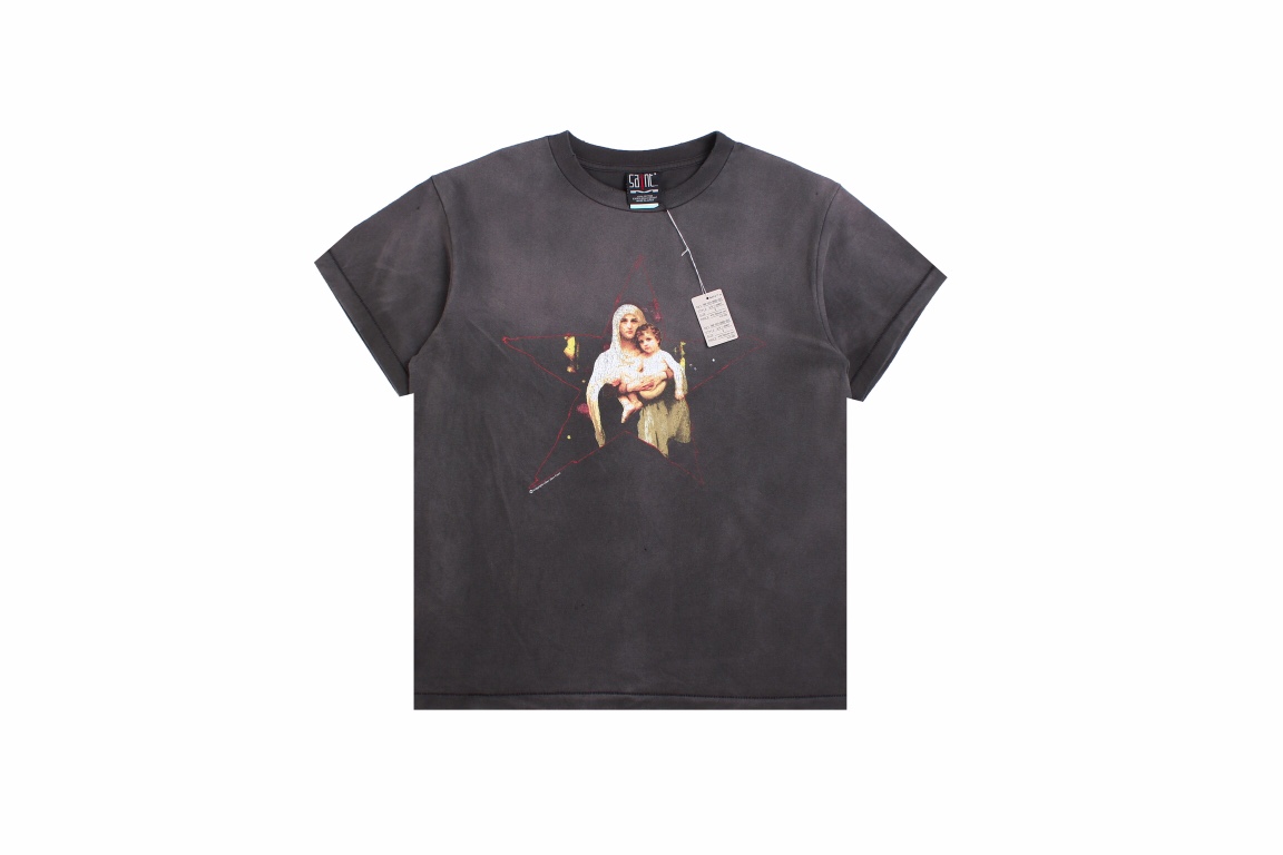 Virgin Mother and Child Logo T-Shirt