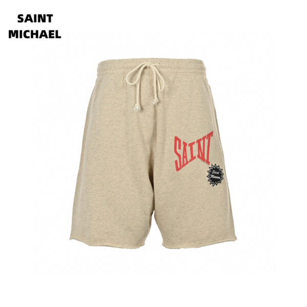 24ss Saint Label Logo Short