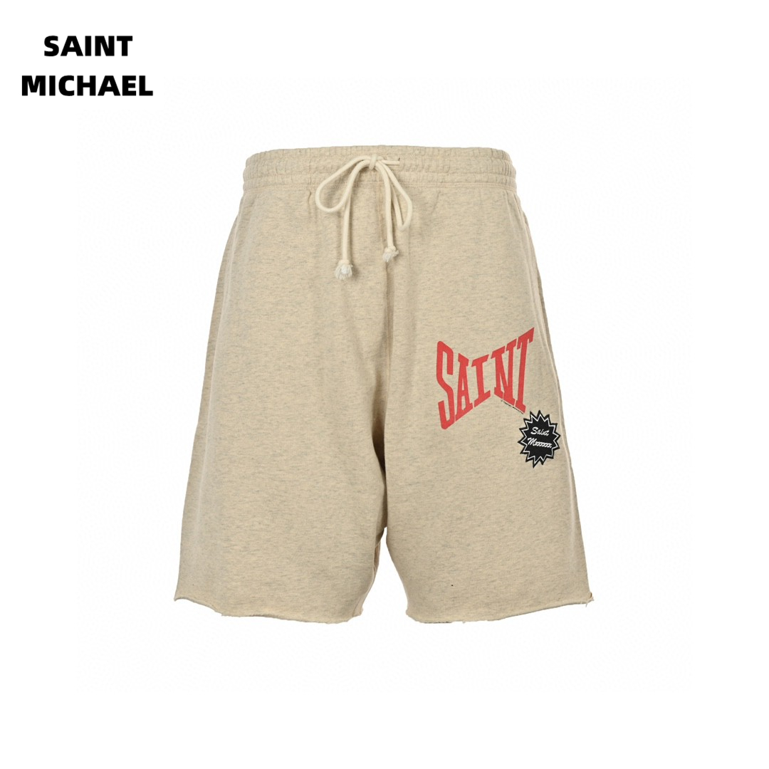 24ss Saint Label Logo Short