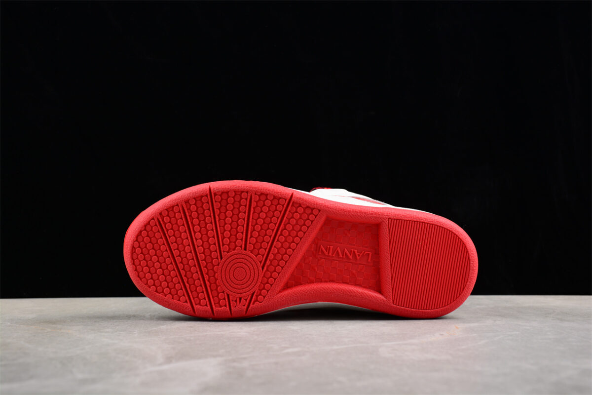 Lanvin Curb Sneaker Red/White