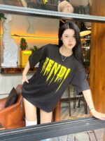 24ss Brush Painting Logo T-Shirt
