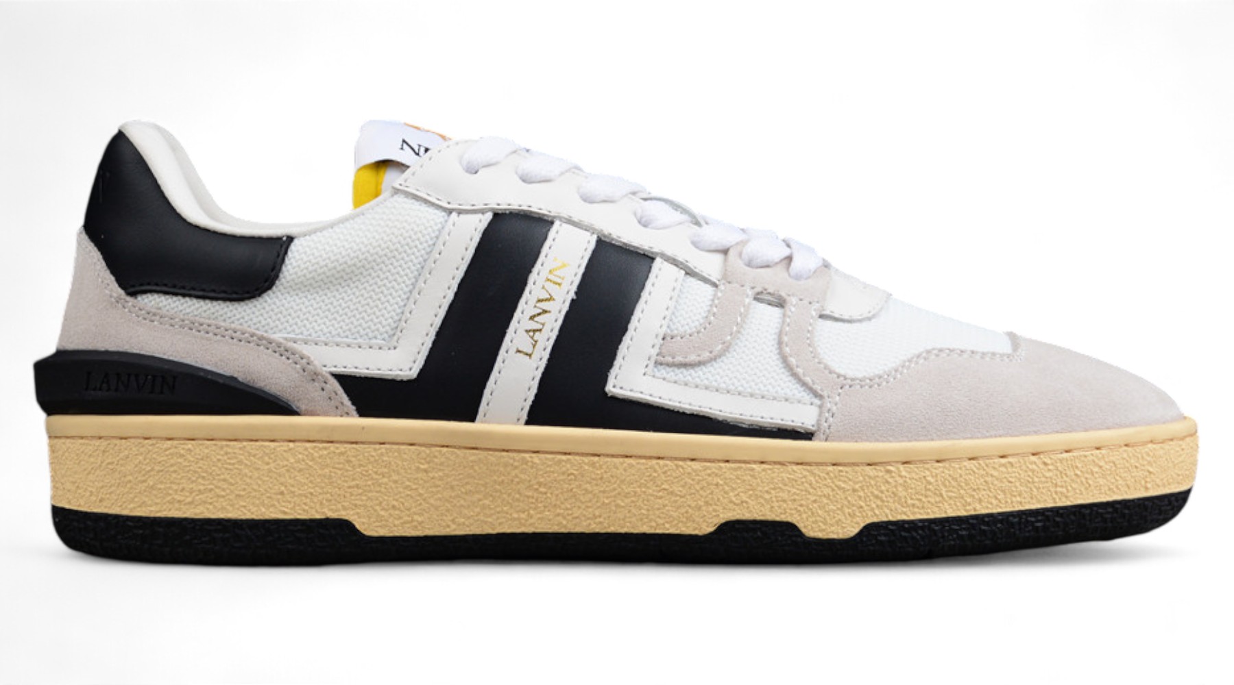 Lanvin Clay sneakers in black and white
