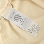 Embroidery Double G Signature Logo Cotton Short