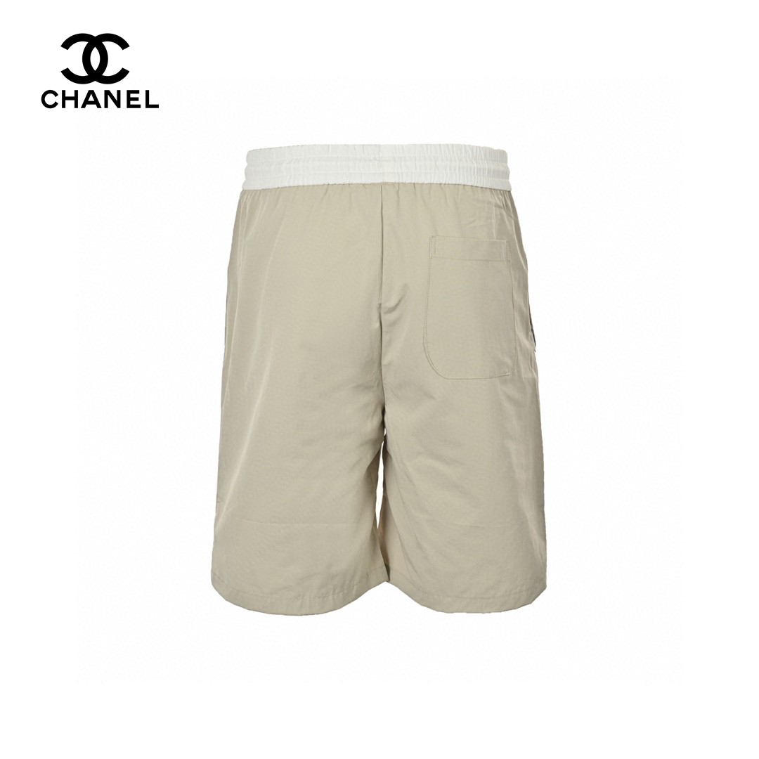 Double C Silicone Logo Short