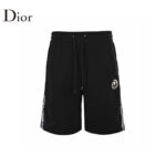 Side Monogram Braid Logo Short