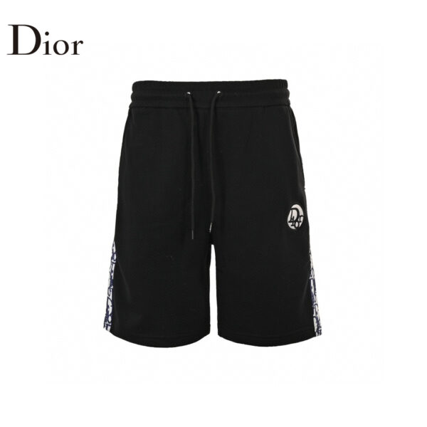 Side Monogram Braid Logo Short