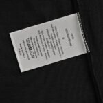 24ss Gold Thread Embroidery CD Logo T-Shirt