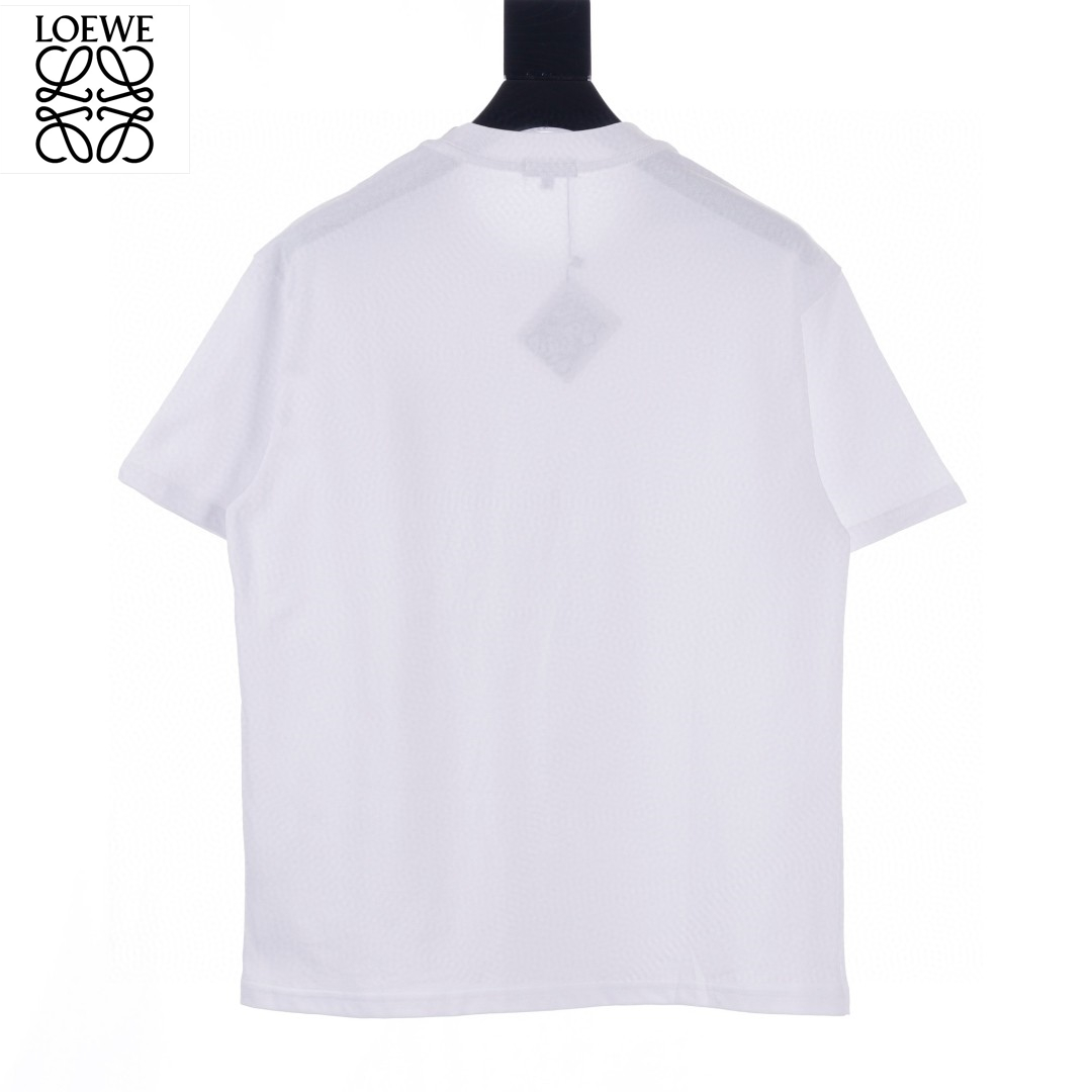 Joint Color Pocket 3D Embroidery Logo T-Shirt