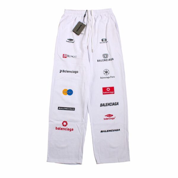 Multiple Logos Pants