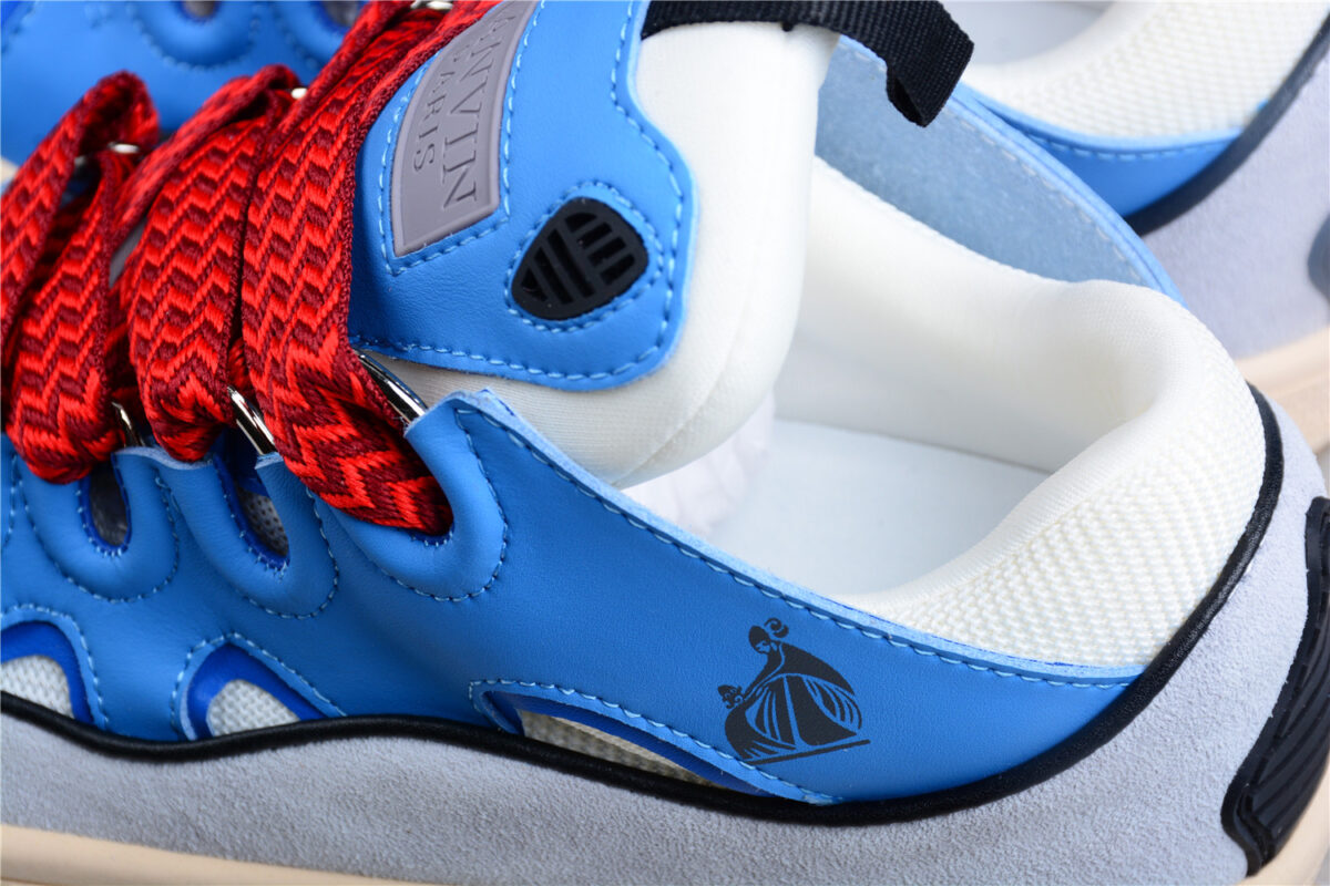 Lanvin Curb Sneaker Shoes Blue