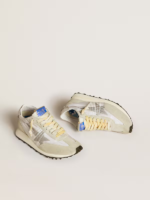 Marathon with white nylon upper and silver star