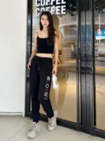 23Fw Embroidery Logo Pants