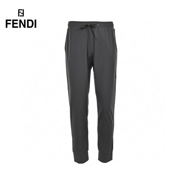 Heat-Seal Logo Casual Sports Pants