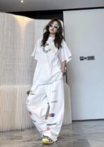 Multiple Logos Pants