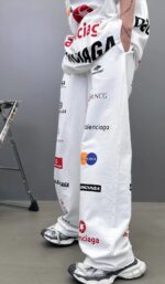 Multiple Logos Pants