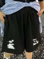 24ss Spotted Dog Logo Short