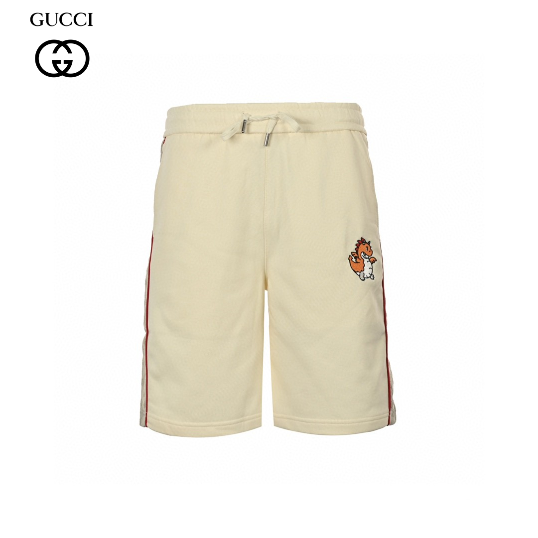 24ss Embroidery Logo Short