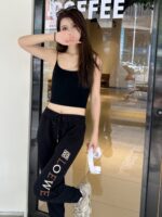 23Fw Embroidery Logo Pants